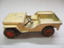 AL Toy Cast Aluminum Williy's Jeep  11" x  4"