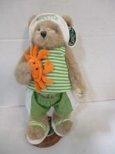 Berrington Collection "Peter and Pincher" Stuffed Bear with Stand and Tag
