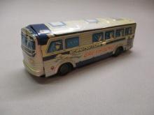 1960's Greyhound Scenicruiser Tin Litho Friction Bus No.60 Made in Japan