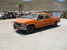 1999 GMC 3500 Crew-Cab Pickup Truck,