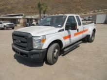 2014 Ford F350 Extended-Cab Dually Pickup Truck,