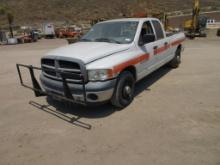 2005 Dodge Ram 2500 Pickup Truck,