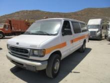 2001 Ford E350 Cargo Van,