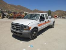 2005 Ford F350 Crew-Cab Dually Pickup Truck,