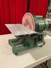 Grizzly 12" Disc Sander w/ Adjustable Worktop & 3/4 HP - See pics