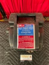 Vintage MAC 12 Volt DC Heavy Duty Boat Trailer Winch Model 79872. Untested. As Is. See pics.