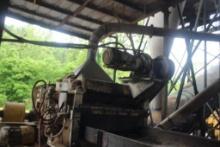 West Salem Machinery, Mdl# 2838BH, 38" Grinder, Horz. Feed w/Bottom Dischar