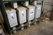 4 unit Capacitor Bank, KVAR not Known