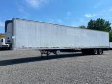 2009 Wabash tandem axle aluminum refrigerated van trailer, 53 ft x 102 in,