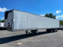 2009 Wabash tandem axle aluminum refrigerated van trailer, 53 ft x 102 in,