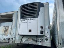 2009 Wabash tandem axle aluminum refrigerated van trailer, 53 ft x 102 in,