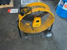 DeWalt barrel fan.