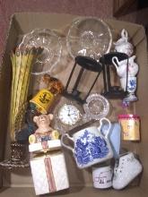 BL-Home Decor, Peacock Vase, Quartz Clock and Ceramic Pitchers