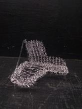 Artisan Spun Glass Sculpture-Grand Piano