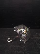 Artisan Spun Glass Sculpture-Umbrella