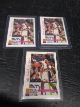 (3) NBA Hoops Michael Jordan USA Team Trading Cards-unverified/unauthenticated