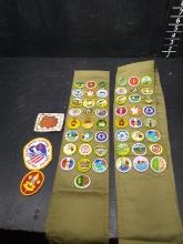 Vintage BSA Sashes and Patches