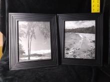 Artwork-Framed B&W Photographs-Hawaii Landscape