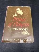 Vintage Book-Prince of Players Edwin Booth 1953 DJ