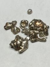 Sterling Silver Nuggets Shot 92+% 6.68 Grams