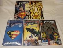 Five Superman Comics