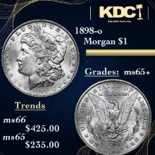 1898-o Morgan Dollar 1 Grades GEM+ Unc