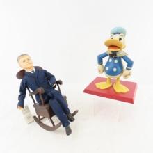 Donald Duck Nutcracker & JFK Music box