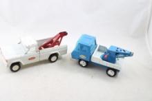 Tonka & Bandai Toy Tow Trucks