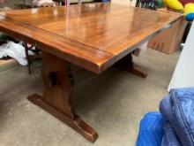 Trestle Table w/2 Leaves
