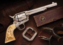 Black Powder Frame Colt Single Action Army Revolver