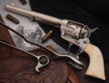 Colt Single Action Army Revolver with Skeleton Stock