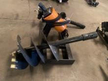 NEW 2024 WOLVERINE SKID STEER AUGER DRIVE & BIT ATTACHMENT