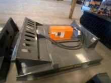 NEW 2024 SKID STEER WOLVERINE BRUSH CUTTER ATTACHMENT