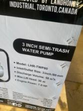 NEW 2024 PALADIN 3 INCH SEMI-TRASH WATER PUMP