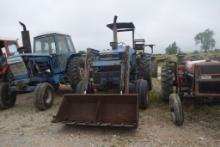 FORD 8730 CANOPY 2WD W/ LDR BUCKET SALVAGE