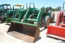 JD 5101E 4WD ROPS W/ LDR AND BUCKET 2383HRS. WE DO NOT GAURANTEE HOURS