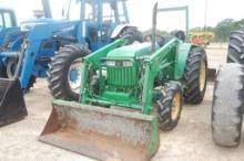 JD 990 ROPS 4WD W/ LDR AND BUCKET AND STRAIGHT BLADE