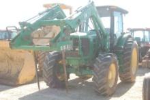 JD 6445D 4WD C/A W/ LDR AND HAY SPEAR 5663HRS. WE DO NOT GAURANTEE HOURS