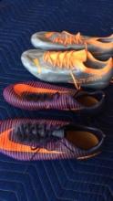 Nike size 13 Mercurial & Ultra size 12 soccer cleats
