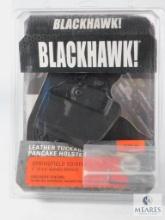 Blackhawk! Leather Tuckable Pancake Holster - Right Hand - Size 05