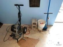Pool Vacuum Pump and Cleaning items