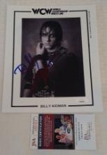 Billy Kidman Autographed Signed JSA 8x10 Photo WWF WWE Wrestling Flock WCW nWo