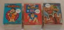 3 Flintstones Complete Card Set Lot Wrapper Movie NFL Cardz Gazoo 1993 Fred Dino Barney Betty Wilma