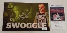 Hornswoggle Autographed Signed JSA 6x8 Photo WWE WWF Wrestling Swoggle DX
