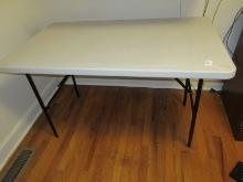 Folding Table Metal Base 4' x 2'4"