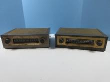 2 Vintage EICO Model HFT-90 High Fidelity FM Tube Tuner and Model HFT-94