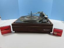 Lot Garrad AT60 Vintage Record Player Automatic Turntable w/ Shure Stereo M3D Dynetic