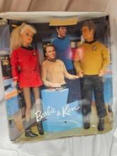 Star Trek Barbie and Ken.