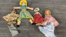 NORAH WELLINGS, B BROOKS & MORE VINTAGE DOLLS