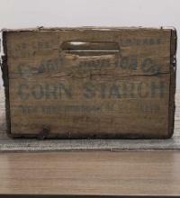 VINTAGE CORN STARCH CRATE